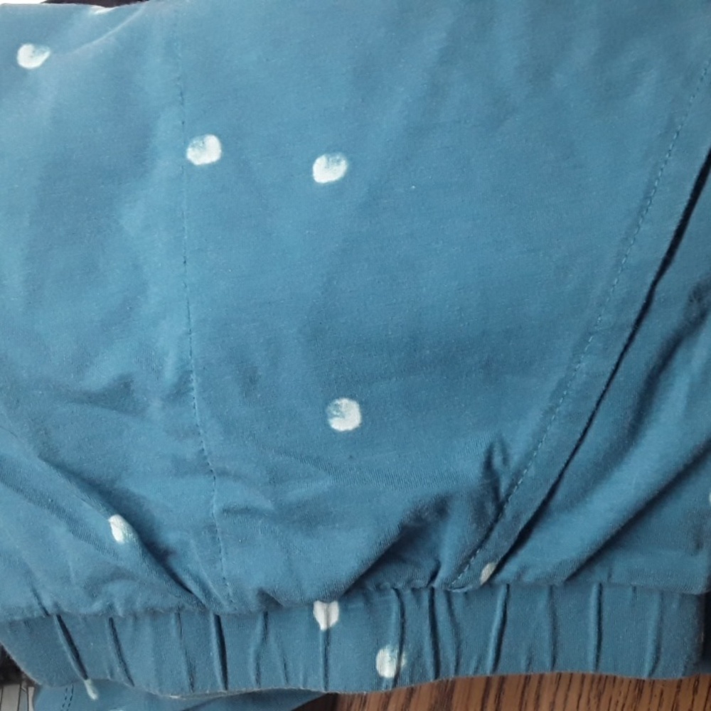 Stars Above XL Short sleeve 2 Piece Night Outfit/Pajamas Short Set  Slate - Picture 13 of 16